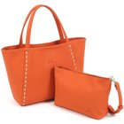 【キタムラ/Kitamura】のセミショルダーバッグ Z-0627 人気、トレンドファッション・服の通販 founy(ファニー) ファッション Fashion レディースファッション Fashion for Women おすすめ Recommended / Our Picks インナー Innerwear ハンド Hand, Handmade ポケット Pocket, Pocket Detail ポーチ Pouch, Small Case マグネット Magnet, Magnetic Closure 軽量 Lightweight, Ultra Light ビジネス 仕事 通勤 Business / Work / Commuting thumbnail オレンジ/サンドベージュ42521|ID: prp329100004808984 ipo3291000000034900988