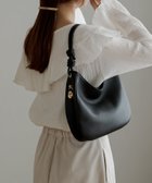 【ジェミール/gemeil】のダブルノットワンショルダーバッグ(PT-210) 人気、トレンドファッション・服の通販 founy(ファニー) ファッション Fashion レディースファッション Fashion for Women シンプル Simple, Minimal スマート Smart, Elegant 財布 Wallet, Purse ハンカチ Handkerchief, Hanky ポケット Pocket, Pocket Detail ポーチ Pouch, Small Case ラウンド Round, Round Neck リップ Lip, Lip Motif thumbnail ブラック|ID: prp329100004808985 ipo3291000000034900999