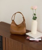 【ジェミール/gemeil】のダブルノットワンショルダーバッグ(PT-210) 人気、トレンドファッション・服の通販 founy(ファニー) ファッション Fashion レディースファッション Fashion for Women シンプル Simple, Minimal スマート Smart, Elegant 財布 Wallet, Purse ハンカチ Handkerchief, Hanky ポケット Pocket, Pocket Detail ポーチ Pouch, Small Case ラウンド Round, Round Neck リップ Lip, Lip Motif thumbnail キャメル|ID: prp329100004808985 ipo3291000000034901005