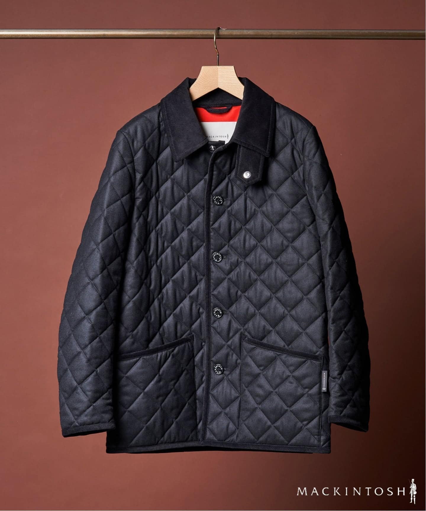 【エディフィス/EDIFICE / MEN】のMACKINTOSH(マッキントッシュ) 別注 WAVERLY/ウェーヴァリー ウール 人気、トレンドファッション・服の通販 founy(ファニー) 　ファッション　Fashion　メンズファッション　Fashion for Men　エレガント 上品　Elegant　キルティング　Quilted, Quilting　クラシック　Classic, Timeless Style　ジャケット　Jacket, Outerwear　スマート　Smart, Elegant　ファブリック　Fabric, Textile　フィット　Fit, Slim Fit　別注　Limited Edition, Custom Order　メタル　Metal, Metal Parts　ラグジュアリー　Luxury, Elegant　 other-1|ID: prp329100004808990 ipo3291000000034901049