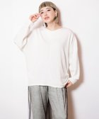 【オズモーシス/OSMOSIS】のバックサイドタックプルオーバー IVORY|ID: prp329100004808991 ipo3291000000034901055