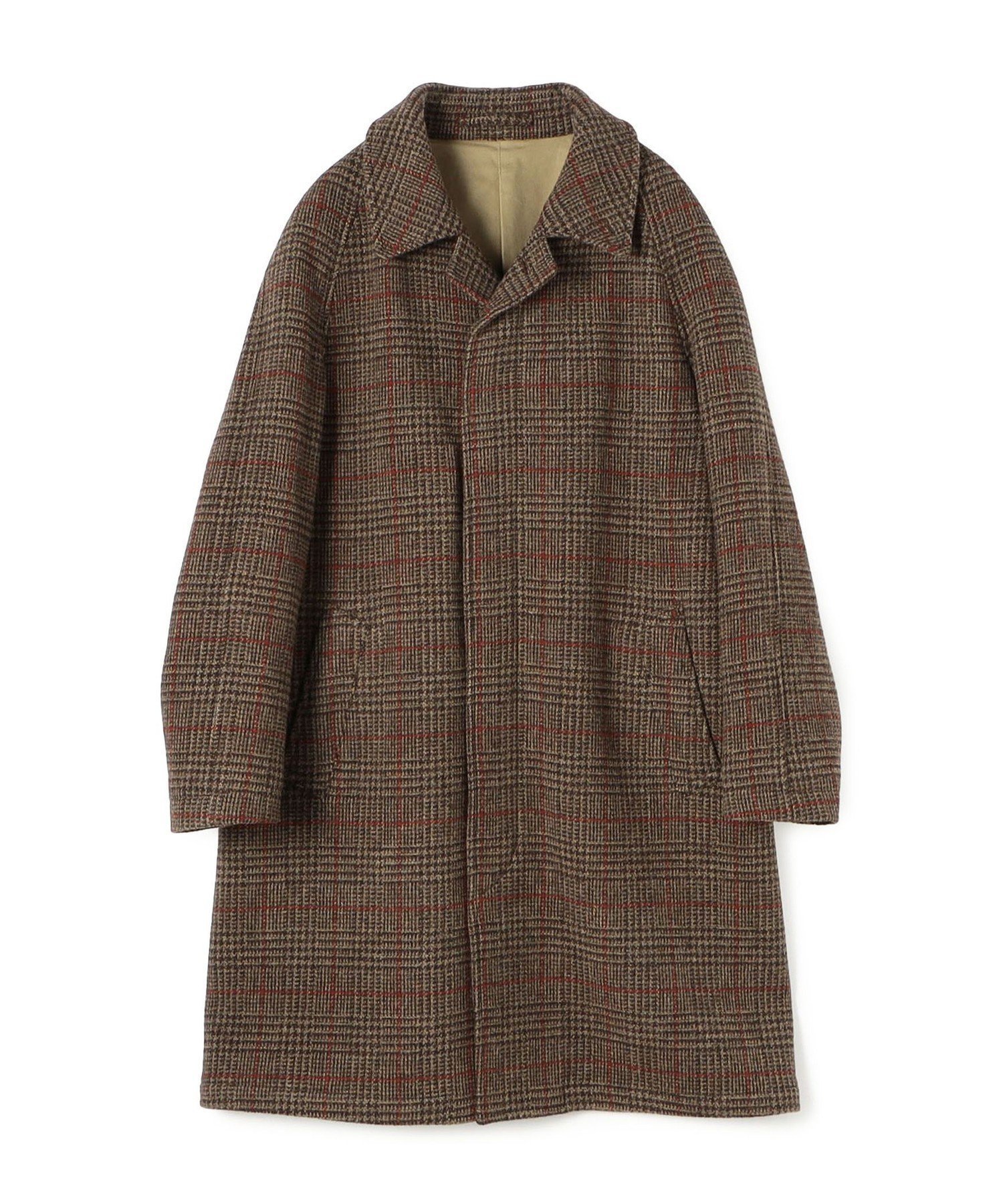 【トゥモローランド/TOMORROWLAND / MEN】のブリティッシュウールツイード バルカラーコート ZANIERI インテリア・キッズ・メンズ・レディースファッション・服の通販 founy(ファニー) 　ファッション　Fashion　メンズファッション　Fashion for Men　2025年　2025　2025-2026秋冬・A/W　Autumn/Winter 2025–26 AW25–26　冬　Winter / This Winter　48 ブラウン系|ID: prp329100004808992 ipo3291000000034901093