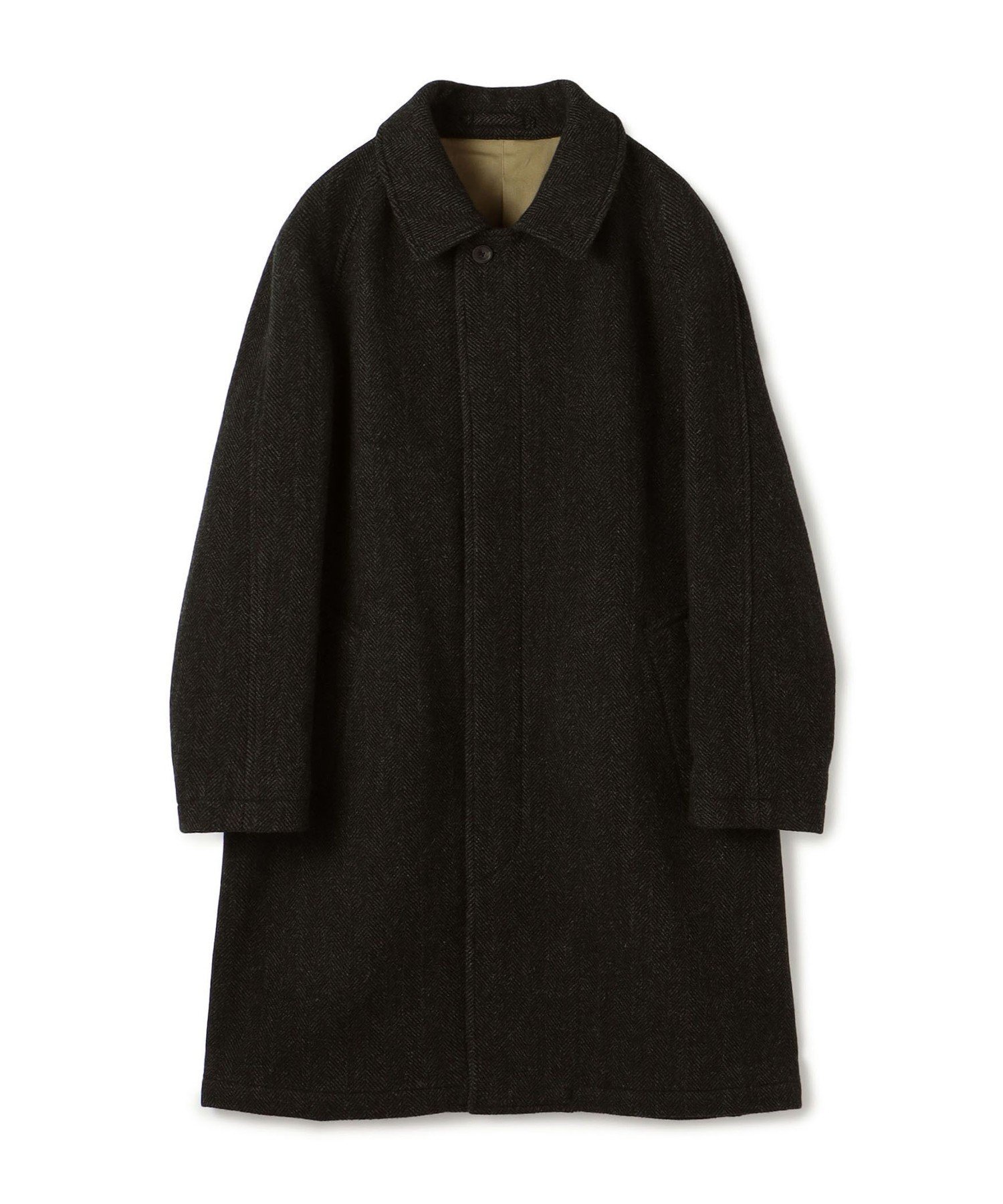 【トゥモローランド/TOMORROWLAND / MEN】のブリティッシュウールツイード バルカラーコート ZANIERI インテリア・キッズ・メンズ・レディースファッション・服の通販 founy(ファニー) 　ファッション　Fashion　メンズファッション　Fashion for Men　2025年　2025　2025-2026秋冬・A/W　Autumn/Winter 2025–26 AW25–26　冬　Winter / This Winter　58 ダークグリーン|ID: prp329100004808992 ipo3291000000034901095