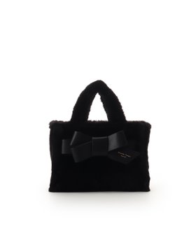 【サマンサタバサ/SamanTha Thavasa】のワンポイントリボン ファーバッグ 人気、トレンドファッション・服の通販 founy(ファニー) ファッション Fashion レディースファッション Fashion for Women バッグ Bags ショルダー Shoulder, Shoulder Strap スクエア Square, Square Shape フェイクファー Faux Fur, Imitation Fur フォルム Silhouette, Form リボン Ribbon, Bow ワンポイント One Point, Statement Accent エレガント 上品 Elegant 財布 Wallet, Purse |ID:prp329100004809000