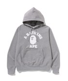 【ア ベイシング エイプ/A BATHING APE】のCLASSIC COLLEGE PULLOVER HOODIE 人気、トレンドファッション・服の通販 founy(ファニー) ファッション Fashion レディースファッション Fashion for Women トップス・カットソー Cut & Sew Tops カジュアルプルオーバー・ニットトップス Pullovers & Knit Tops / Casual Pullovers フロント Front, Front Design プリント Print, Printed Pattern thumbnail GRAY|ID: prp329100004809004 ipo3291000000034901170