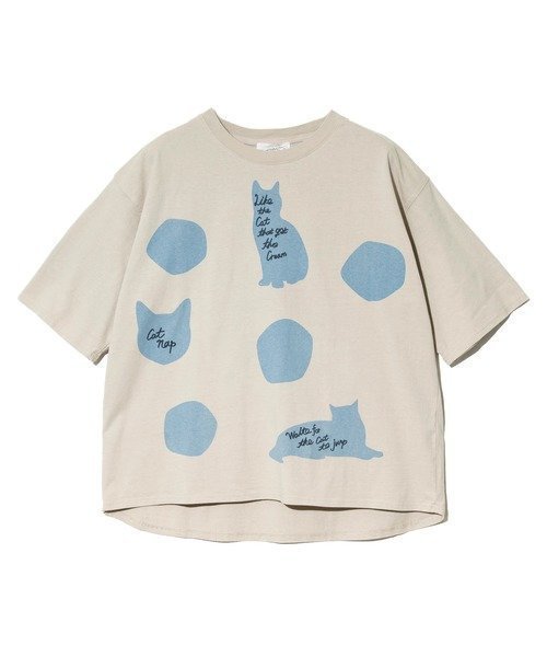 【ゴースローキャラバン/go slow caravan】のJUICY/ジューシー 猫 ドットプリントTEE (WOMENS) 人気、トレンドファッション・服の通販 founy(ファニー) ファッション Fashion レディースファッション Fashion for Women トレンド Trend, Trending Now ドット Polka Dot, Dot Pattern フェミニン Feminine, Girly プリント Print, Printed Pattern モチーフ Motif, Design Theme 猫 Cat, Kitty other-1|ID: prp329100004809005 ipo3291000000034901172