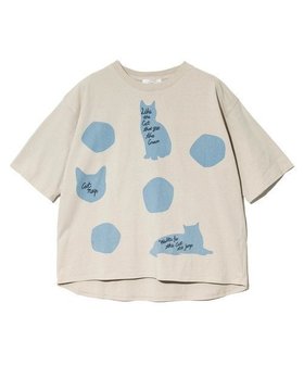【ゴースローキャラバン/go slow caravan】のJUICY/ジューシー 猫 ドットプリントTEE (WOMENS) 人気、トレンドファッション・服の通販 founy(ファニー) ファッション Fashion レディースファッション Fashion for Women トレンド Trend, Trending Now ドット Polka Dot, Dot Pattern フェミニン Feminine, Girly プリント Print, Printed Pattern モチーフ Motif, Design Theme 猫 Cat, Kitty |ID:prp329100004809005