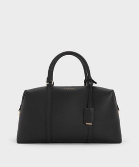 【チャールズ アンド キース/CHARLES & KEITH】のChance チャンス レザーボウリングバッグ 人気、トレンドファッション・服の通販 founy(ファニー) ファッション Fashion レディースファッション Fashion for Women バッグ Bags おすすめ Recommended / Our Picks スーツケース キャリーケース Suitcase / Carry Case シンプル Simple, Minimal スタイリッシュ Stylish, Fashionable チェック Check, Plaid, Tartan トラベル Travel, Travel Gear ポケット Pocket, Pocket Detail 旅行 Travel ビジネス 仕事 通勤 Business / Work / Commuting |ID:prp329100004809020