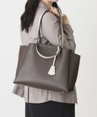 【トライシル/Trysil】の【お仕事/シーズンレス/ロングセラー】LILY/横型A4トートバッグ ダークブラウン|ID: prp329100004809034 ipo3291000000034901385