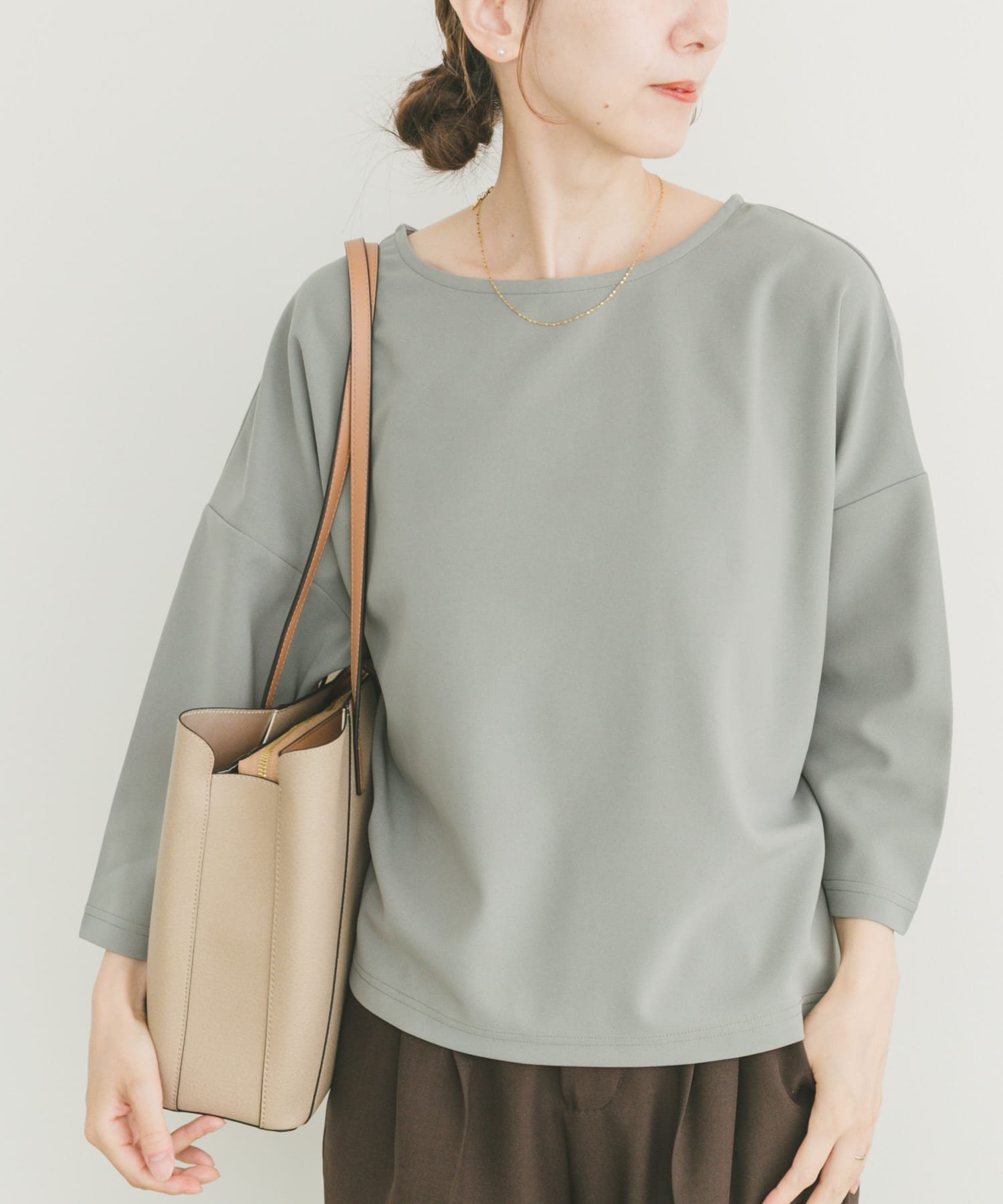 【アイテムズアーバンリサーチ/ITEMS URBAN RESEARCH】のカットジョーゼット7分袖プルオーバー インテリア・キッズ・メンズ・レディースファッション・服の通販 founy(ファニー) 　ファッション　Fashion　レディースファッション　Fashion for Women　トップス・カットソー　Cut & Sew Tops　カジュアルプルオーバー・ニットトップス　Pullovers & Knit Tops / Casual Pullovers　2025年　2025　2025-2026秋冬・A/W　Autumn/Winter 2025–26 AW25–26　冬　Winter / This Winter　ジョーゼット　Georgette, Semi-Sheer Fabric　A/W・秋冬　Autumn/Winter　L.BLU|ID: prp329100004809061 ipo3291000000034901603