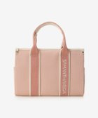 【サマンサ ベガ/SamanthaVega】のロゴテープキャンバスハンドバッグ(小) 人気、トレンドファッション・服の通販 founy(ファニー) ファッション Fashion レディースファッション Fashion for Women おすすめ Recommended / Our Picks キャンバス Canvas, Canvas Fabric トレンド Trend, Trending Now フォルム Silhouette, Form 楽ちん Easy Fit, Comfortable 財布 Wallet, Purse 軽量 Lightweight, Ultra Light thumbnail ピンク|ID: prp329100004809069 ipo3291000000034901640