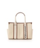 【サマンサ ベガ/SamanthaVega】のロゴテープキャンバスハンドバッグ(小) 人気、トレンドファッション・服の通販 founy(ファニー) ファッション Fashion レディースファッション Fashion for Women おすすめ Recommended / Our Picks キャンバス Canvas, Canvas Fabric トレンド Trend, Trending Now フォルム Silhouette, Form 楽ちん Easy Fit, Comfortable 財布 Wallet, Purse 軽量 Lightweight, Ultra Light thumbnail ベージュ|ID: prp329100004809069 ipo3291000000034901643