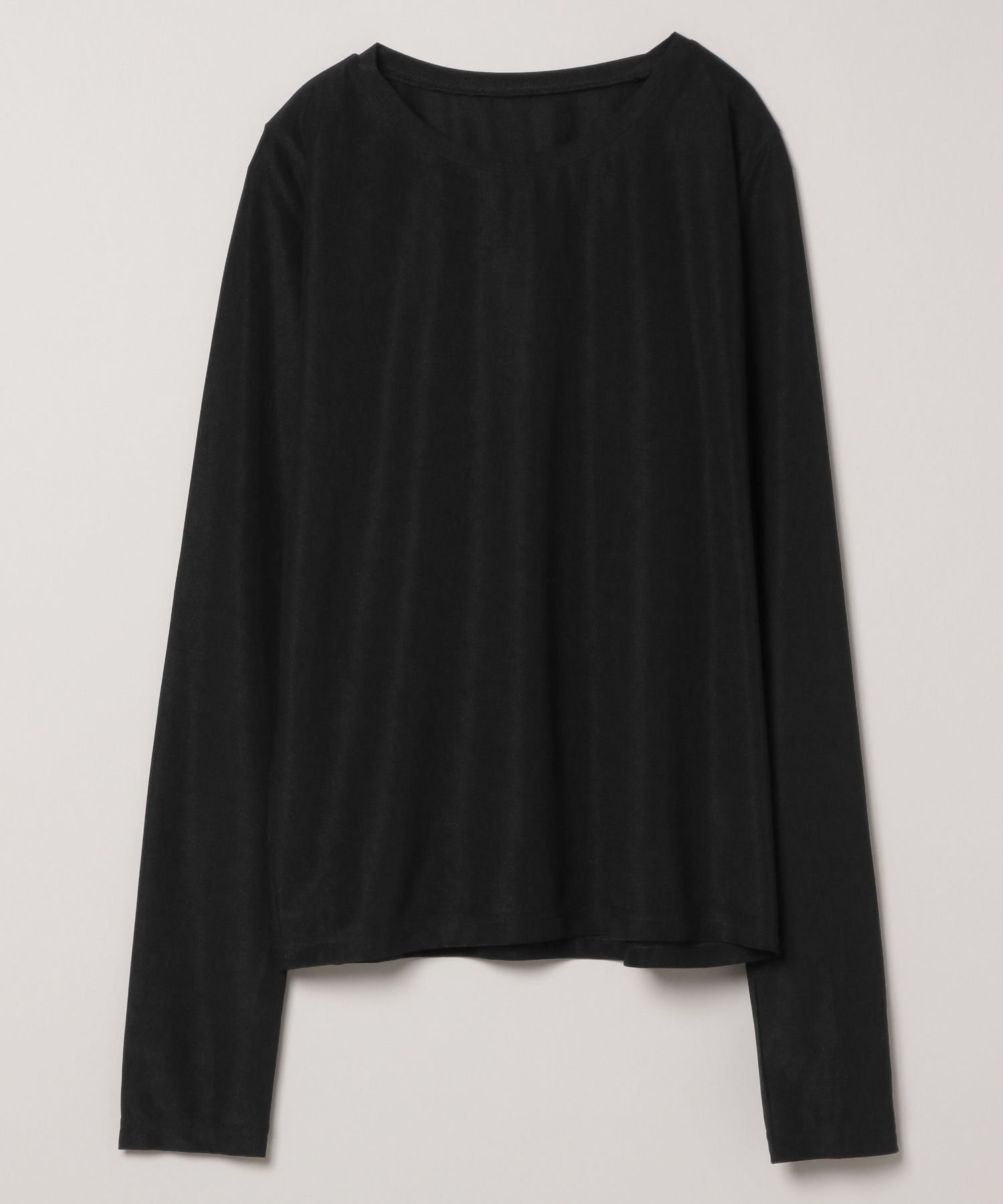 【ジーナシス/JEANASiS】のシャドーシアーLS TEE インテリア・キッズ・メンズ・レディースファッション・服の通販 founy(ファニー) ファッション Fashion レディースファッション Fashion for Women おすすめ Recommended / Our Picks インナー Innerwear シアー Sheer, See-Through シンプル Simple, Minimal フィット Fit, Slim Fit フェミニン Feminine, Girly ベーシック Basic, Essential ボトム Bottoms, Lower Wear 無地 Plain, Solid Color ブラック|ID: prp329100004809071 ipo3291000000034901654