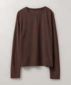 【ジーナシス/JEANASiS】のシャドーシアーLS TEE 人気、トレンドファッション・服の通販 founy(ファニー) ファッション Fashion レディースファッション Fashion for Women おすすめ Recommended / Our Picks インナー Innerwear シアー Sheer, See-Through シンプル Simple, Minimal フィット Fit, Slim Fit フェミニン Feminine, Girly ベーシック Basic, Essential ボトム Bottoms, Lower Wear 無地 Plain, Solid Color thumbnail ブラウン|ID: prp329100004809071 ipo3291000000034901656