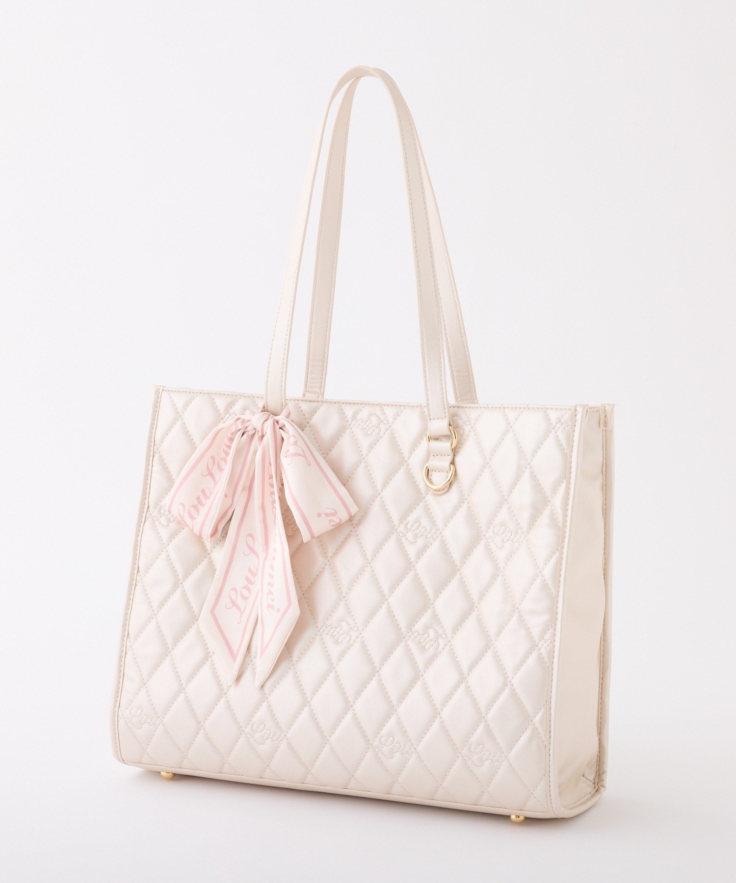 【ナイスクラップ/NICE CLAUP】の【LouLoumei】スカーフ付きキルティングキャリーオントート/自立可能 人気、トレンドファッション・服の通販 founy(ファニー) 　ファッション　Fashion　レディースファッション　Fashion for Women　バッグ　Bags　スカーフ　Scarf, Neckwear　ポケット　Pocket, Pocket Detail　楽ちん　Easy Fit, Comfortable　おすすめ　Recommended / Our Picks　旅行　Travel　スーツケース キャリーケース　Suitcase / Carry Case　ギフト プレゼント　Gift / Present　ビジネス 仕事 通勤　Business / Work / Commuting　 other-1|ID: prp329100004809085 ipo3291000000034901750