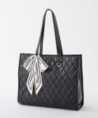 【ナイスクラップ/NICE CLAUP】の【LouLoumei】スカーフ付きキルティングキャリーオントート/自立可能 人気、トレンドファッション・服の通販 founy(ファニー) ファッション Fashion レディースファッション Fashion for Women バッグ Bags スカーフ Scarf, Neckwear ポケット Pocket, Pocket Detail 楽ちん Easy Fit, Comfortable おすすめ Recommended / Our Picks 旅行 Travel スーツケース キャリーケース Suitcase / Carry Case ギフト プレゼント Gift / Present ビジネス 仕事 通勤 Business / Work / Commuting thumbnail ブラック|ID: prp329100004809085 ipo3291000000034901754