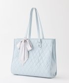 【ナイスクラップ/NICE CLAUP】の【LouLoumei】スカーフ付きキルティングキャリーオントート/自立可能 人気、トレンドファッション・服の通販 founy(ファニー) ファッション Fashion レディースファッション Fashion for Women バッグ Bags スカーフ Scarf, Neckwear ポケット Pocket, Pocket Detail 楽ちん Easy Fit, Comfortable おすすめ Recommended / Our Picks 旅行 Travel スーツケース キャリーケース Suitcase / Carry Case ギフト プレゼント Gift / Present ビジネス 仕事 通勤 Business / Work / Commuting thumbnail サックスブルー|ID: prp329100004809085 ipo3291000000034901755