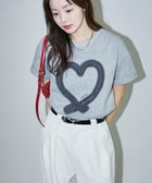 【フリークスストア/FREAK'S STORE】のチュール ハート ミニロゴ Tシャツ 限定展開 25SS 人気、トレンドファッション・服の通販 founy(ファニー) ファッション Fashion レディースファッション Fashion for Women トップス・カットソー Cut & Sew Tops シャツ・ブラウス・オフィスカジュアル Elegant Blouses & Button-Ups ロングTシャツ・Tシャツ Longline T-Shirts & Tees 2025年 2025 2025春夏・S/S Spring/Summer 2025 SS25 おすすめ Recommended / Our Picks インナー Innerwear シンプル Simple, Minimal チュール Tulip, Tulip Motif デニム Denim, Jeans Material トレンド Trend, Trending Now バレエ Ballet, Ballet Style プリント Print, Printed Pattern ボトム Bottoms, Lower Wear モチーフ Motif, Design Theme ルーズ Loose, Oversized 夏 Summer S/S・春夏 SS, Spring/Summer, Warm Season thumbnail ライトグレー|ID: prp329100004809108 ipo3291000000034901899