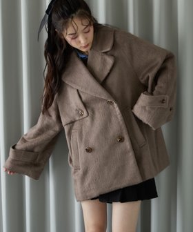 【アルシーヴ/archives】のシャギーダブルミドルコート 人気、トレンドファッション・服の通販 founy(ファニー) ファッション Fashion レディースファッション Fashion for Women アウター Coat / Outerwear Collection コート・ロングコート・ピーコート Long Coats, Peacoats & More ベーシック Basic, Essential ボトム Bottoms, Lower Wear マフラー Scarf, Muffler ワンポイント One Point, Statement Accent |ID:prp329100004809110