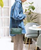 【サマンサタバサ プチチョイス/SamanTha Thavasa PeTiT Choice】のセンターステッチウォレットショルダー 人気、トレンドファッション・服の通販 founy(ファニー) ファッション Fashion レディースファッション Fashion for Women コイン Coin, Coin Design シンプル Simple, Minimal センター Center, Center Line ポケット Pocket, Pocket Detail ワンポイント One Point, Statement Accent 財布 Wallet, Purse thumbnail ダークグリーン|ID: prp329100004809116 ipo3291000000034901963