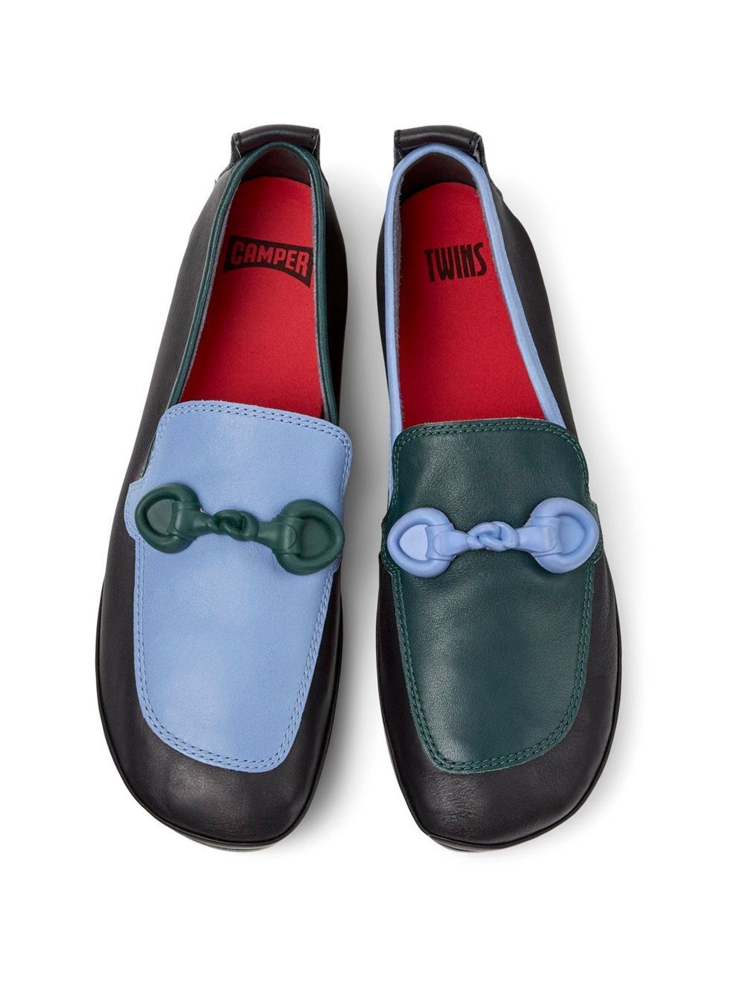 【カンペール/CAMPER】のカンペール TWINS / フラットシューズ インテリア・キッズ・メンズ・レディースファッション・服の通販 founy(ファニー) 　ファッション　Fashion　レディースファッション　Fashion for Women　インソール　Shoe Insole　クッション　Cushion, Throw Pillow　クラシック　Classic, Timeless Style　シューズ　Shoes, Footwear　シンプル　Simple, Minimal　スリッポン　Slip-On, Loafer　バレエ　Ballet, Ballet Style　フラット　Flat, Flat Shoes　ライニング　Inner Lining, Inner Fabric, Lined　2025年　2025　2025-2026秋冬・A/W　Autumn/Winter 2025–26 AW25–26　ブラック|ID: prp329100004809124 ipo3291000000034902019