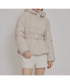 【レディアゼル/REDYAZEL】のベルトデザインキルティングファイバーダウンジャケット 人気、トレンドファッション・服の通販 founy(ファニー) ファッション Fashion レディースファッション Fashion for Women アウター Coat / Outerwear Collection レディースジャケット・軽アウター Jackets ベルト&ウエストマーク Belts & Waist Accessories ダウン Down, Puffer ペプラム Peplum, Flared Hem リアル Real, Realistic 冬 Winter / This Winter おすすめ Recommended / Our Picks エレガント 上品 Elegant thumbnail ベージュ|ID: prp329100004809126 ipo3291000000034902025
