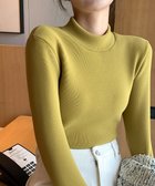 【ミニミニストア/miniministore】の無地インナー 裏起毛 カットソー 保温 マスタード|ID: prp329100004809131 ipo3291000000034902080