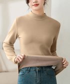 【ミニミニストア/miniministore】の無地インナー 裏起毛 カットソー 保温 モカ|ID: prp329100004809131 ipo3291000000034902081