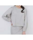 【インデックス/INDEX】のコンパクトパフトップス【洗濯機OK/抗ピル/ストレッチ】 人気、トレンドファッション・服の通販 founy(ファニー) ファッション Fashion レディースファッション Fashion for Women トップス・カットソー Cut & Sew Tops おすすめ Recommended / Our Picks グログラン Grosgrain, Grosgrain Ribbon コンパクト Compact, Small Size ストレッチ Stretch, Stretchy Fabric スマート Smart, Elegant スリーブ Sleeve, Long Sleeve / Short Sleeve セットアップ Set-Up, Coordinated Outfit タイトスカート Pencil Skirt, Tight Skirt フェミニン Feminine, Girly モダン Modern, Contemporary thumbnail グレー|ID: prp329100004809147 ipo3291000000034902197