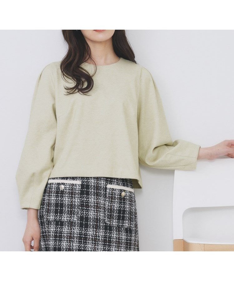 【インデックス/INDEX】のコンパクトパフトップス【洗濯機OK/抗ピル/ストレッチ】 インテリア・キッズ・メンズ・レディースファッション・服の通販 founy(ファニー) ファッション Fashion レディースファッション Fashion for Women トップス・カットソー Cut & Sew Tops おすすめ Recommended / Our Picks グログラン Grosgrain, Grosgrain Ribbon コンパクト Compact, Small Size ストレッチ Stretch, Stretchy Fabric スマート Smart, Elegant スリーブ Sleeve, Long Sleeve / Short Sleeve セットアップ Set-Up, Coordinated Outfit タイトスカート Pencil Skirt, Tight Skirt フェミニン Feminine, Girly モダン Modern, Contemporary イエロー|ID: prp329100004809147 ipo3291000000034902199