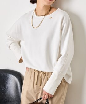 【ジェナ エスパス メルヴェイユ/Jena espace merveilleux】の【後ろ姿で差をつける】ドルマンバックジッププルオーバー 人気、トレンドファッション・服の通販 founy(ファニー) ファッション Fashion レディースファッション Fashion for Women トップス・カットソー Cut & Sew Tops カジュアルプルオーバー・ニットトップス Pullovers & Knit Tops / Casual Pullovers バッグ Bags ジップ Zip, Zipper スマート Smart, Elegant プレート Plate, Dish 再入荷 Restock / Back in Stock おすすめ Recommended / Our Picks エレガント 上品 Elegant |ID:prp329100004809170