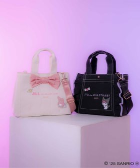 【ジルバイジルスチュアート/JILL by JILLSTUART】のマイメロディ×リボンステッチトートバッグ 人気、トレンドファッション・服の通販 founy(ファニー) ファッション Fashion レディースファッション Fashion for Women バッグ Bags キャラクター Character, Licensed Characters ショルダー Shoulder, Shoulder Strap スマート Smart, Elegant チャーム Charm, Pendant ライニング Inner Lining, Inner Fabric, Lined |ID:prp329100004809172