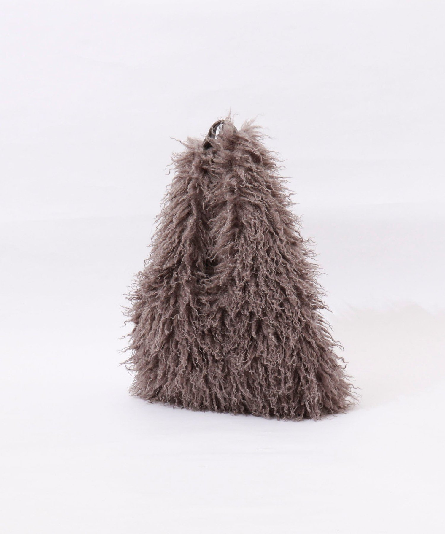 【ノーリーズ/NOLLEY'S】の【PR林 別注】チベットラムフェイクファーバッグ インテリア・キッズ・メンズ・レディースファッション・服の通販 founy(ファニー) 　ファッション　Fashion　レディースファッション　Fashion for Women　バッグ　Bags　秋　Autumn　クラッチ　Clutch, Clutch Bag　デニム　Denim, Jeans Material　トレンド　Trend, Trending Now　フェイクファー　Faux Fur, Imitation Fur　ベスト　Vest, Waistcoat　別注　Limited Edition, Custom Order　ラグジュアリー　Luxury, Elegant　おすすめ　Recommended / Our Picks　グレーベージュ|ID: prp329100004809175 ipo3291000000034902335