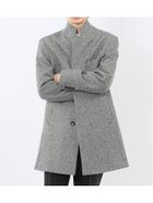 【タカキュー/TAKA-Q / MEN】のアンゴラ混ウール スタンドコート カルゼ杢グレー 06グレー|ID: prp329100004809195 ipo3291000000034902433