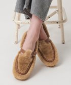 【ビューティ&ユース ユナイテッドアローズ/BEAUTY&YOUTH / UNITED ARROWS】のARTESANOS ファーライク ベルト ローファー BEIGE|ID: prp329100004809202 ipo3291000000034902473