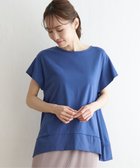 【イッカ/ikka】のAライン裾切り替えカットソー 人気、トレンドファッション・服の通販 founy(ファニー) ファッション Fashion レディースファッション Fashion for Women トップス・カットソー Cut & Sew Tops カットソー・ベーシックTシャツ Cut-and-Sewn Tops / Stretch Tees & Basics おすすめ Recommended / Our Picks カットソー Cut and Sewn Top バランス Balance, Style Balance thumbnail アオケイ|ID: prp329100004809216 ipo3291000000034902617