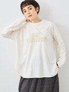 【サマンサモスモス/Samansa Mos2】のアソートロゴロンT 人気、トレンドファッション・服の通販 founy(ファニー) ファッション Fashion レディースファッション Fashion for Women トップス・カットソー Cut & Sew Tops ロングTシャツ・Tシャツ Longline T-Shirts & Tees インナー Innerwear デニム Denim, Jeans Material フロント Front, Front Design リラックス Relax, Relaxed Fit ロング Long, Long-Length thumbnail キナリ|ID: prp329100004809219 ipo3291000000034902638