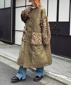 【チャオパニックティピー/CIAOPANIC TYPY】のetsintaファー切替ノーカラーキルティングコート 人気、トレンドファッション・服の通販 founy(ファニー) ファッション Fashion レディースファッション Fashion for Women アウター Coat / Outerwear Collection コート・ロングコート・ピーコート Long Coats, Peacoats & More アクセサリー Fashion Accessories インナー Innerwear キルティング Quilted, Quilting 切替 Switching, Contrast Panel シルバー Silver, Metallic Silver シンプル Simple, Minimal スニーカー Sneakers, Trainers スリーブ Sleeve, Long Sleeve / Short Sleeve タートルネック Turtleneck, High Neck デニム Denim, Jeans Material フロント Front, Front Design ポケット Pocket, Pocket Detail レオパード Leopard, Animal Print おすすめ Recommended / Our Picks エレガント 上品 Elegant thumbnail カーキ|ID: prp329100004809246 ipo3291000000034902835