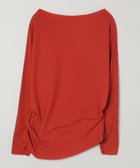 【ジーナシス/JEANASiS】のバイアスプリーツLS TEE 人気、トレンドファッション・服の通販 founy(ファニー) ファッション Fashion レディースファッション Fashion for Women おすすめ Recommended / Our Picks シンプル Simple, Minimal デコルテ Décolleté, Neckline デニム Denim, Jeans Material バイアス Bias, Diagonal Cut フェミニン Feminine, Girly プリーツ Pleats, Pleated ボトム Bottoms, Lower Wear ワンショル One Shoulder, Asymmetrical thumbnail レッド|ID: prp329100004809249 ipo3291000000034902882