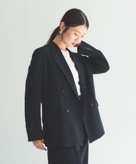 【デミルクス ビームス/Demi-Luxe BEAMS】のOggi * Demi-Luxe BEAMS / ボクシー テーラードジャケット 人気、トレンドファッション・服の通販 founy(ファニー) ファッション Fashion レディースファッション Fashion for Women アウター Coat / Outerwear Collection レディースジャケット・軽アウター Jackets テーラードジャケット / 通勤・きれいめスタイル Tailored Jackets & Blazers 春 Spring ストレッチ Stretch, Stretchy Fabric フェミニン Feminine, Girly ボトム Bottoms, Lower Wear ポケット Pocket, Pocket Detail リアル Real, Realistic リップ Lip, Lip Motif ロング Long, Long-Length おすすめ Recommended / Our Picks |ID:prp329100004809279