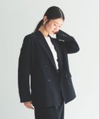 【デミルクス ビームス/Demi-Luxe BEAMS】のOggi * Demi-Luxe BEAMS / ボクシー テーラードジャケット 人気、トレンドファッション・服の通販 founy(ファニー) ファッション Fashion レディースファッション Fashion for Women アウター Coat / Outerwear Collection レディースジャケット・軽アウター Jackets テーラードジャケット / 通勤・きれいめスタイル Tailored Jackets & Blazers 春 Spring ストレッチ Stretch, Stretchy Fabric フェミニン Feminine, Girly ボトム Bottoms, Lower Wear ポケット Pocket, Pocket Detail リアル Real, Realistic リップ Lip, Lip Motif ロング Long, Long-Length おすすめ Recommended / Our Picks thumbnail NAVY|ID: prp329100004809279 ipo3291000000034903128