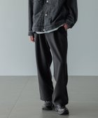 【ローリーズファーム/LOWRYS FARM】のウールライクワイドスラックスパンツ 人気、トレンドファッション・服の通販 founy(ファニー) ファッション Fashion レディースファッション Fashion for Women パンツ Pants & Trousers テーパード Tapered, Tapered Pants thumbnail ブラック09|ID: prp329100004809281 ipo3291000000034903161