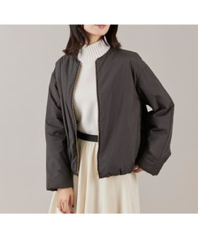 【イネド/INED】のノーカラー中綿ブルゾン《LIMONTA EAST》 人気、トレンドファッション・服の通販 founy(ファニー) ファッション Fashion レディースファッション Fashion for Women アウター Coat / Outerwear Collection ブルゾンジャケット・スポーティアウター Blouson Jackets イタリア Italy ギャザー Gathered, Ruffled コンパクト Compact, Small Size スマート Smart, Elegant タフタ Taffeta, Structured Fabric バルーン Balloon, Balloon Silhouette フロント Front, Front Design ブルゾン Blouson, Bomber Jacket ポケット Pocket, Pocket Detail ワイド Wide, Wide Fit おすすめ Recommended / Our Picks ビジネス 仕事 通勤 Business / Work / Commuting |ID:prp329100004809282