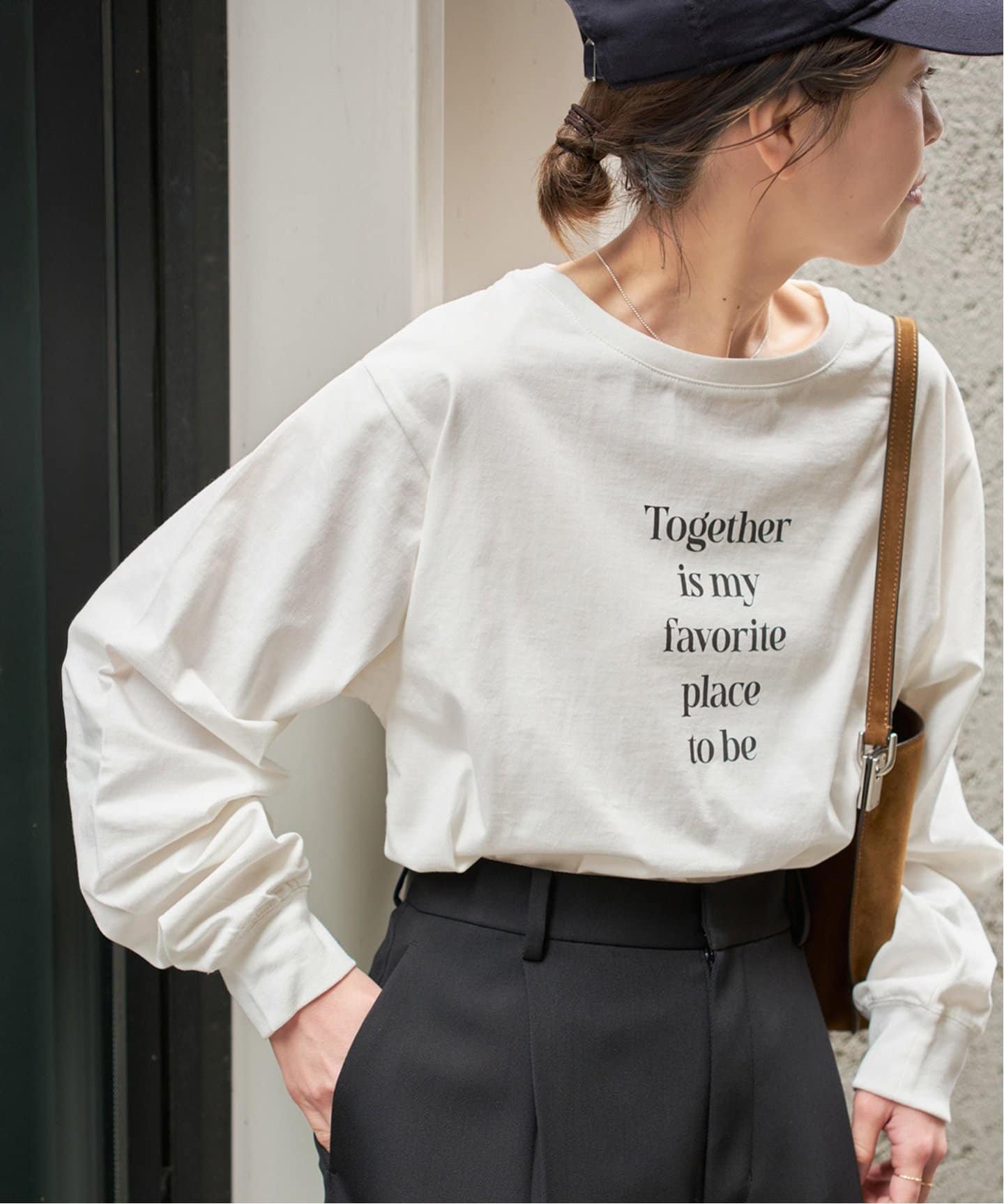 【スピック&スパン/Spick & Span】のボートネックシルケットロゴロンTEE インテリア・キッズ・メンズ・レディースファッション・服の通販 founy(ファニー) 　ファッション　Fashion　レディースファッション　Fashion for Women　トップス・カットソー　Cut & Sew Tops　ロングTシャツ・Tシャツ　Longline T-Shirts & Tees　今季　This Season, Current Season　ホワイト|ID: prp329100004809286 ipo3291000000034903187