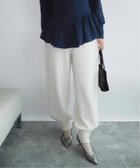 【エディット フォー ルル/edit.for LuLu】のangielala LULU スラブニットパンツ ホワイト|ID: prp329100004809288 ipo3291000000034903209