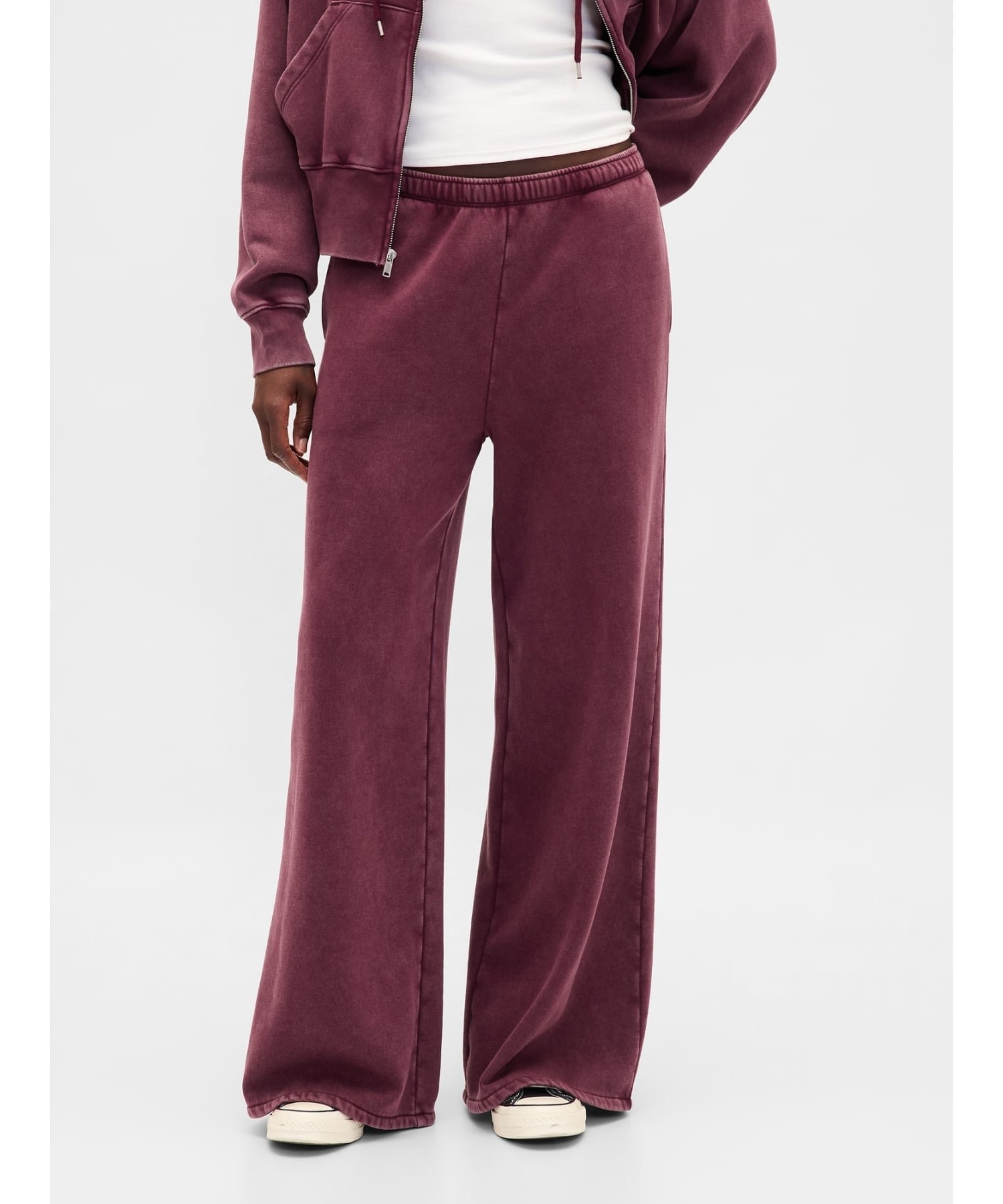 【ギャップ/GAP】のヴィンテージソフト バギー ワイド スウェットパンツ インテリア・キッズ・メンズ・レディースファッション・服の通販 founy(ファニー) ファッション Fashion レディースファッション Fashion for Women パンツ Pants & Trousers ドローコード Drawcord, Drawstring Cord ワイド Wide, Wide Fit TUSCAN_RED_WASH|ID: prp329100004809298 ipo3291000000034903369