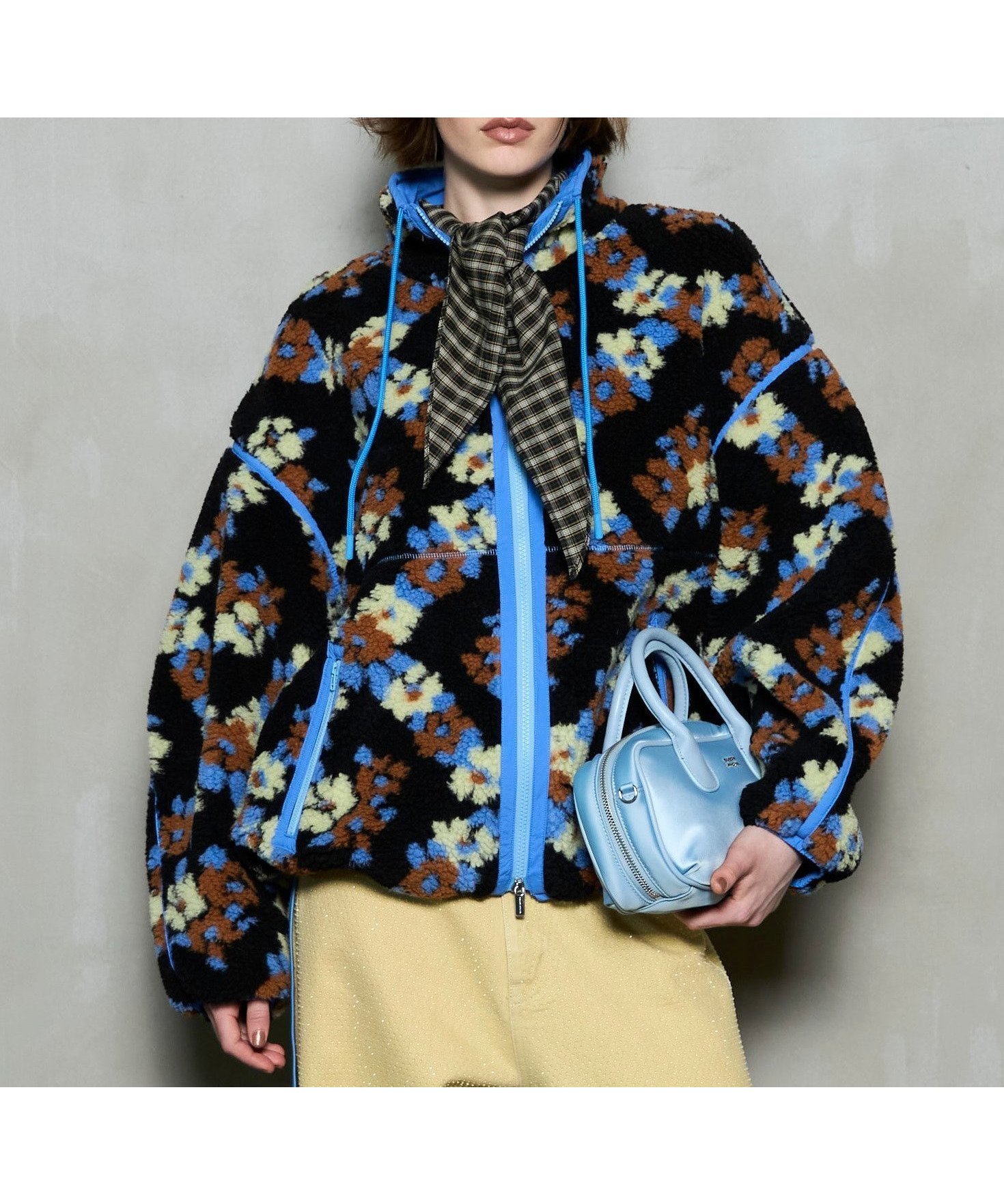 【メゾンスペシャル/MAISON SPECIAL】のボアブルゾン インテリア・キッズ・メンズ・レディースファッション・服の通販 founy(ファニー) 　ファッション　Fashion　レディースファッション　Fashion for Women　アウター　Coat / Outerwear Collection　ブルゾンジャケット・スポーティアウター　Blouson Jackets　シリコン　Silicone, Silicone Material　スポーティ　Sporty, Casual Athletic　ハイネック　High Neck, Mock Neck　パターン　Pattern, Design Print　フラワー　Flower, Floral　ブルゾン　Blouson, Bomber Jacket　冬　Winter / This Winter　無地　Plain, Solid Color　防寒　Cold Protection, Winter-Ready　BLK|ID: prp329100004809317 ipo3291000000034903598