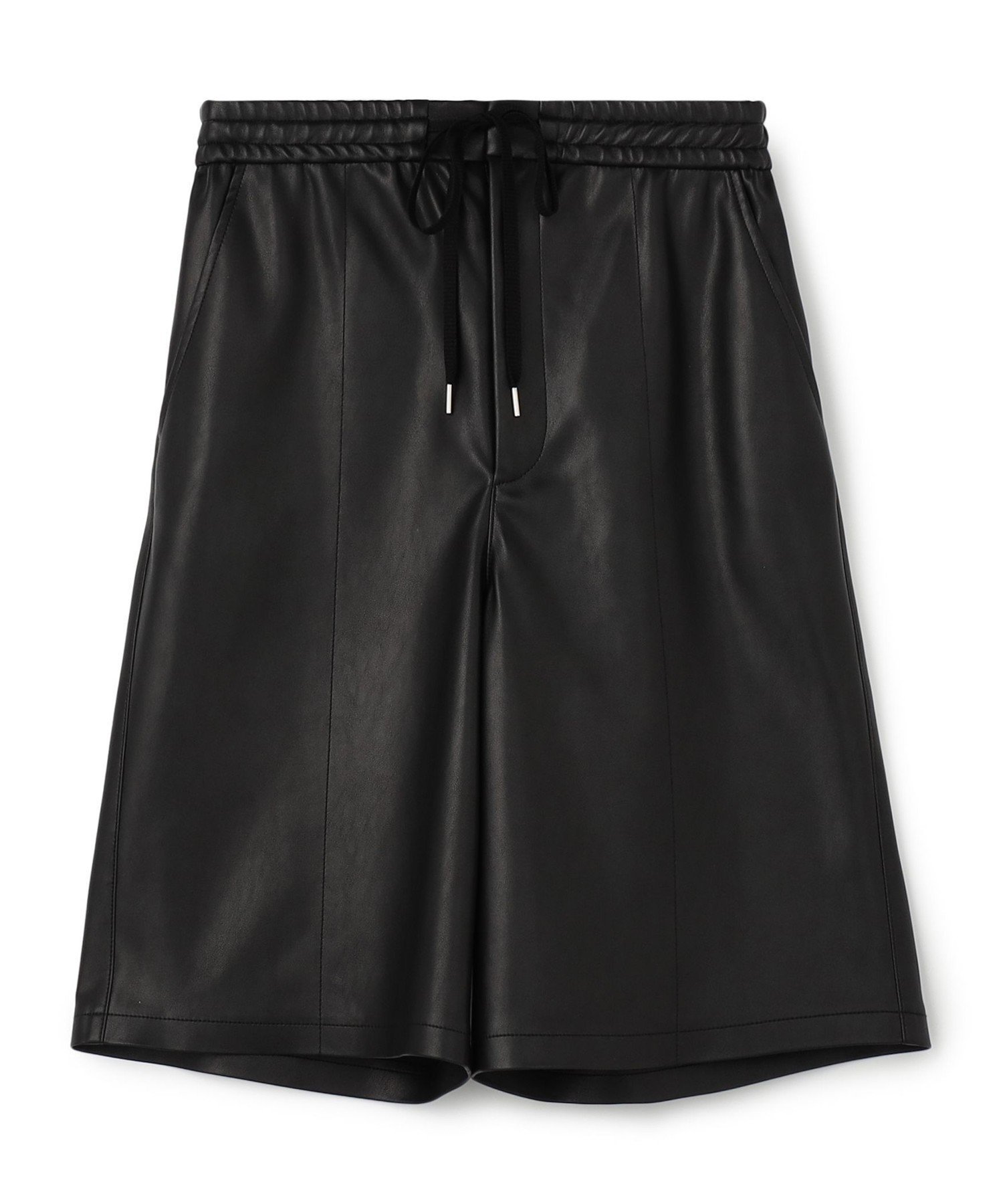 【トゥモローランド/TOMORROWLAND】のレザーライク ハーフパンツ 人気、トレンドファッション・服の通販 founy(ファニー) 　ファッション　Fashion　レディースファッション　Fashion for Women　パンツ　Pants & Trousers　ショートパンツ・ハーフパンツ　High-Waisted & Relaxed Shorts　ストレート　Straight, Straight Cut　ハーフ　Half, Half-Length　バランス　Balance, Style Balance　フロント　Front, Front Design　 other-1|ID: prp329100004809318 ipo3291000000034903607