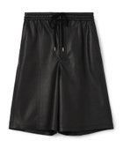 【トゥモローランド/TOMORROWLAND】のレザーライク ハーフパンツ 人気、トレンドファッション・服の通販 founy(ファニー) ファッション Fashion レディースファッション Fashion for Women パンツ Pants & Trousers ショートパンツ・ハーフパンツ High-Waisted & Relaxed Shorts ストレート Straight, Straight Cut ハーフ Half, Half-Length バランス Balance, Style Balance フロント Front, Front Design thumbnail 19 ブラック|ID: prp329100004809318 ipo3291000000034903609