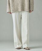 【カレンソロジー/Curensology】のウールライクストレッチパンツ 人気、トレンドファッション・服の通販 founy(ファニー) ファッション Fashion レディースファッション Fashion for Women パンツ Pants & Trousers エレガント 上品 Elegant ストレッチ Stretch, Stretchy Fabric ストレート Straight, Straight Cut センター Center, Center Line ツイル Twist, Twisted Detail thumbnail アイボリー|ID: prp329100004809327 ipo3291000000034903687